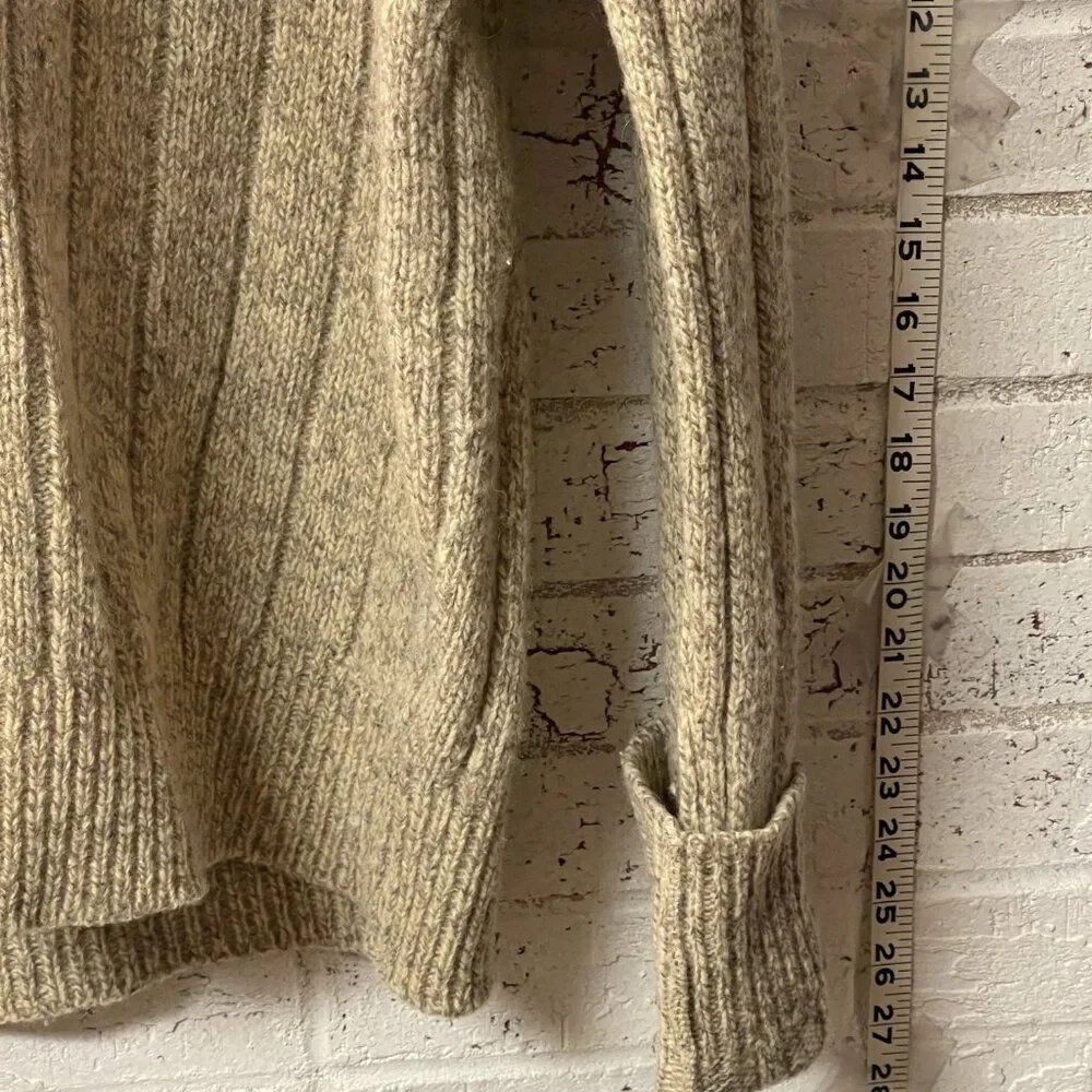 Vintage Dimension Mens Milford Half Button Wool Blend Sweater XL - Picture 3 of 9